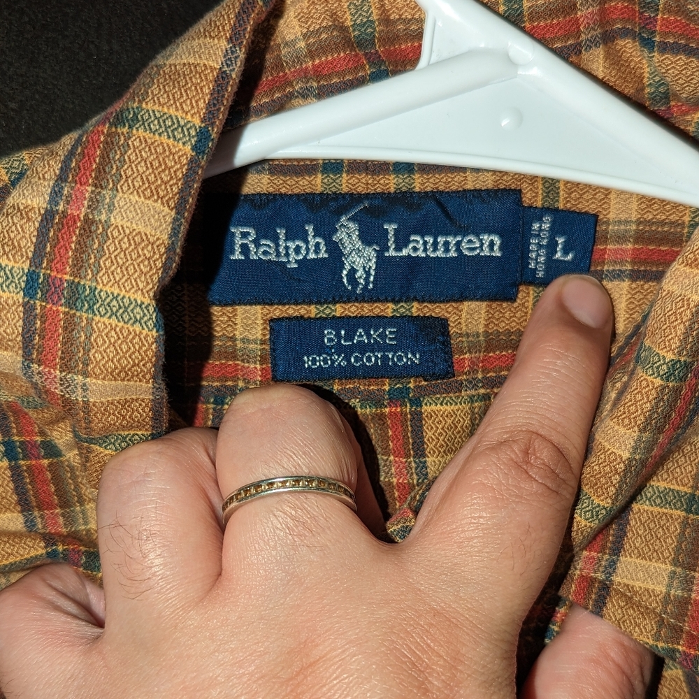 Ralph Lauren men's button up shirt